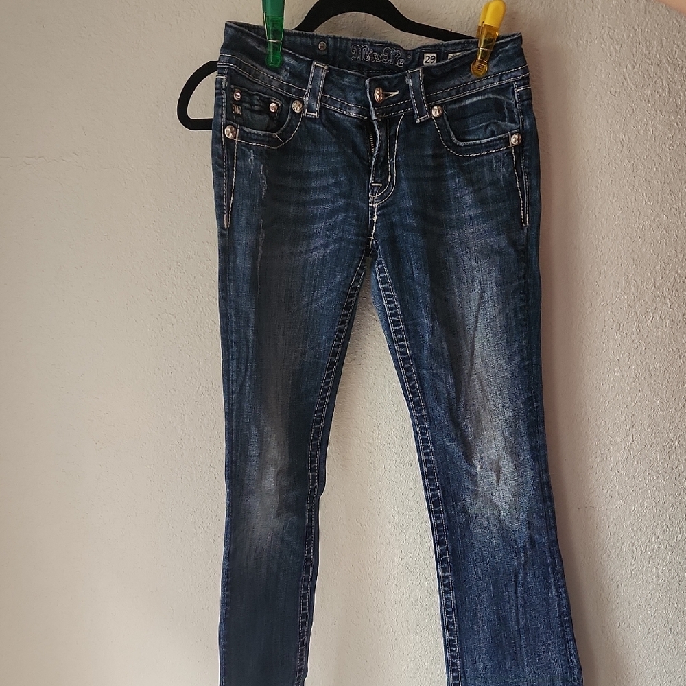 Miss Me Dark Blue Boot Cut Jeans